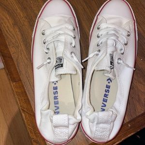 Converse Shortline Slip Size 9 White Brand new